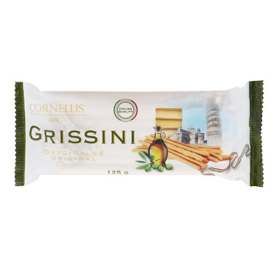 Maizes nūjiņas CORNELLIS Grissini oriģinālās 125g (23.04.27) Polija