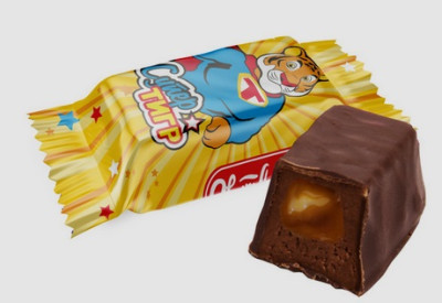 Glazētas konfektes SUPER TIGR 500g 1/8 (10.09.27)