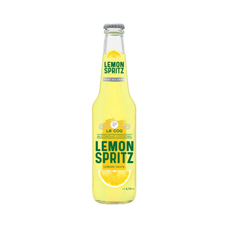 Kokteilis LE COQ Lemon Spritz 4.7% 0.33L DEPOZĪTS 0.10eur 1/24 (03.05.27) Igaunija