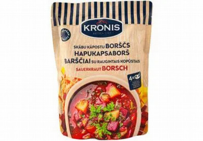 Kronis Skābu kāpostu borščs 530g DOY pakā (29.04.28) Latvija