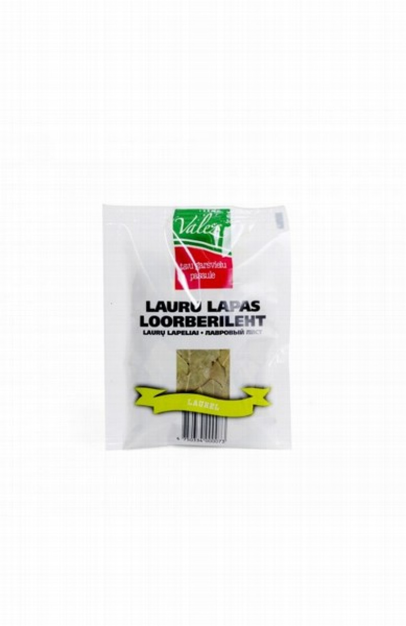 Garšviela Valežs lauru lapas 10g(15.08.28)