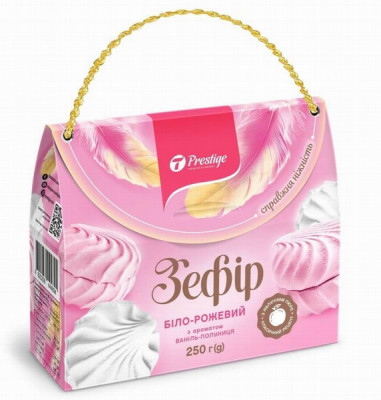 Zefīri krēms balti-razā 250g SOMĀ 1/8 (21.12.26) Ukraina