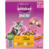 Kaķu sausā barība Whiskas 300g Junior ar cāļa gaļu (03.09.27) Polija