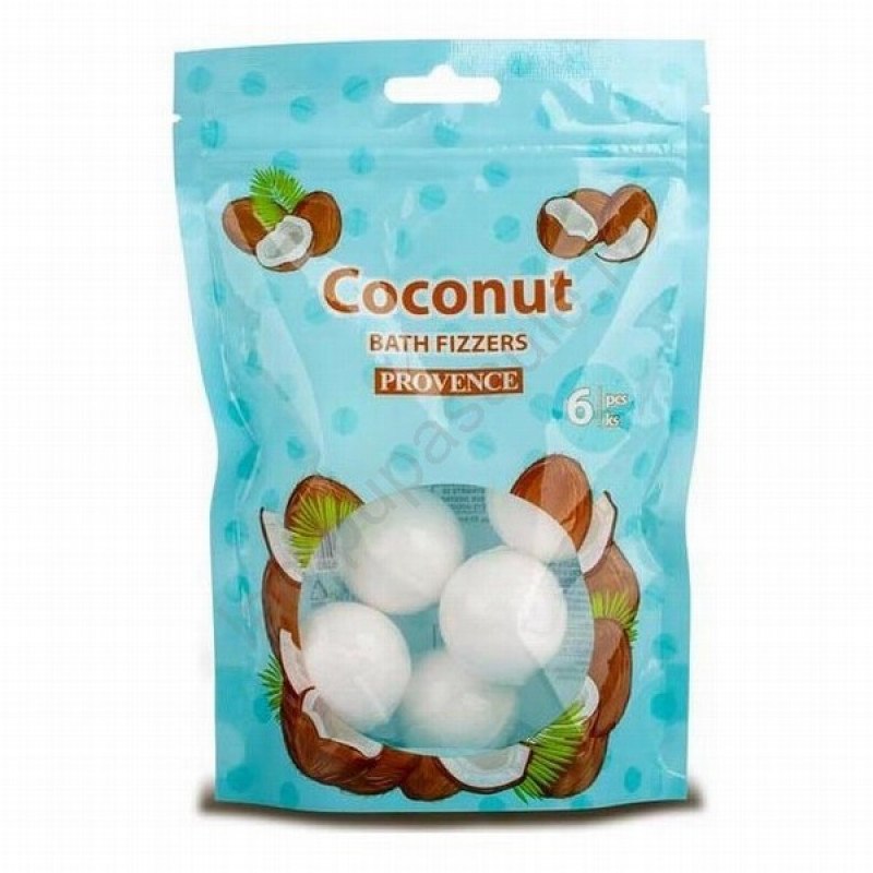 Vannas bumbas ar kokosrieksta aromātu 6gab 20g 