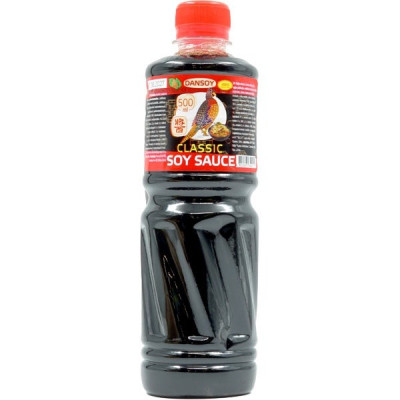 DANSOY sojas mērce 0.5l (01.08.27) Ukraina
