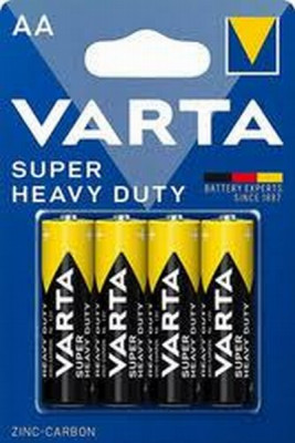 VARTA AA SuperLife, Zinc-Carbon, x4(cena par iepak.) 