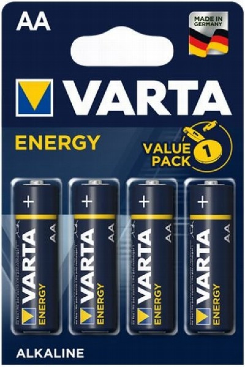 Baterijas Varta AA LR6 1*4gb Energy (cena par iepak.) 