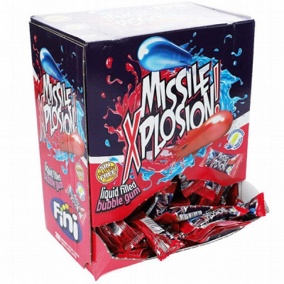 Košļājamā gumija Missile Shape 200gb*4.5g (01.01.2027) Ķīna