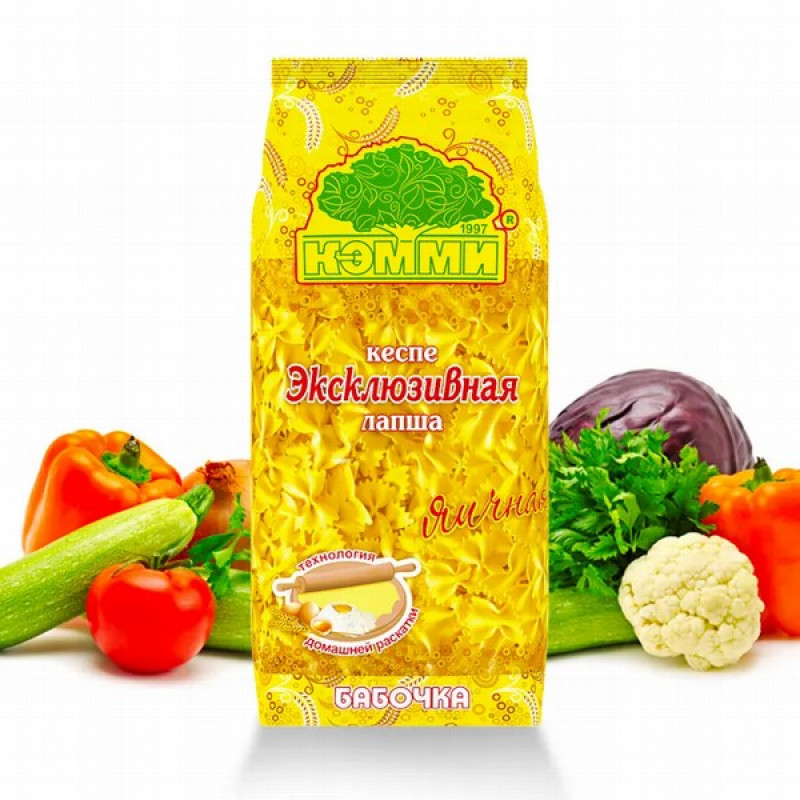 Makaroni Tauriņi olu 250g 1/18 (21.04.29) Kazahstāna