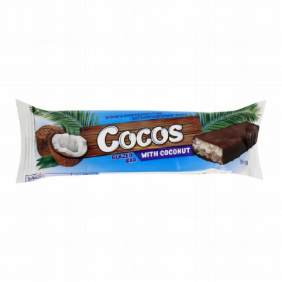 Batoniņš COCOS uz kokosriekstu bāzes 35g 1/30 (18.03.27) Ukraina