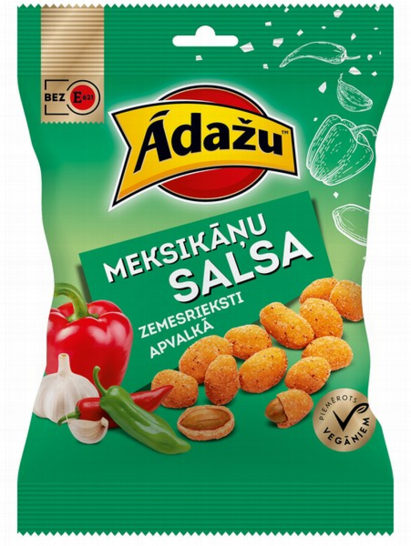 Zemesrieksti Ādažu apvaklā Meksikāņu Salsa 140g (23.04.27)