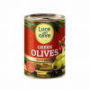 Olīvas zaļas ar papriku 300g Luce Del Olive 1/12 (05.11.28) Spānija