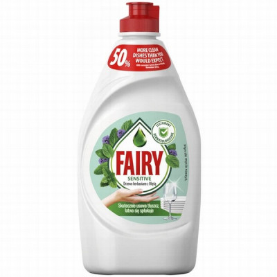 Trauku mazgāšanas līzdeklis Fairy Tea tree/Mint Sensetive 450ml () Čehija