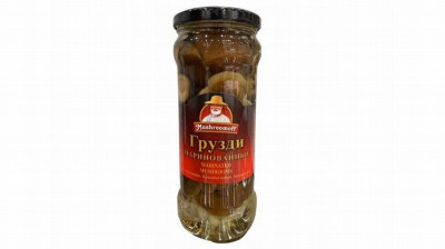 Sēnes marinētas Krimildes 580g 1/12 (25.03.28) Ķīna
