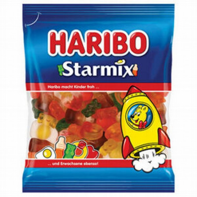 Želejkonfektes HARIBO Starmix 100g (12.06.27) Austrija