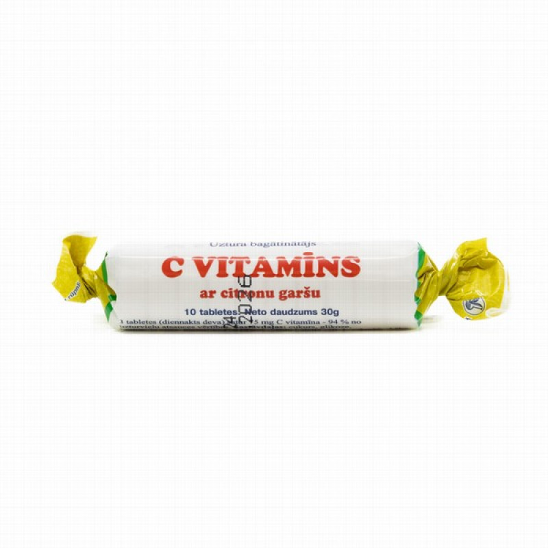 Askorbinka  Vitamīns C Citrons 30g 1*10gb (31.01.28) Ukraina