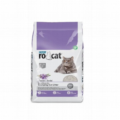 Cementējošās smiltis kaķiem Ro-Cat Lavander 5L (15.04.29) Turcija