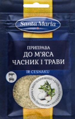 Santa Maria garšvielas garšaugi ar ķiplokiem 20g (29.06.29) Igaunija