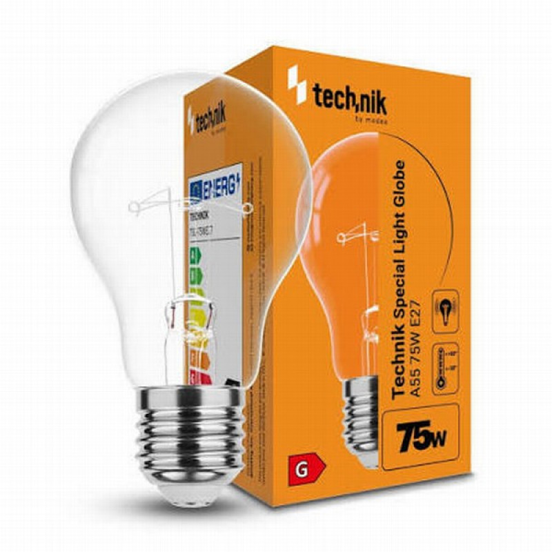 Spuldze Technik GLS E27 75W speciālā pielietojuma
