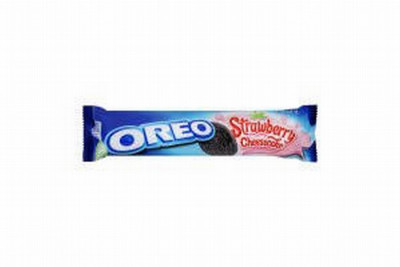 Cepumi OREO ar zemeņu siera kūkas garšu 154g (28.02.27)