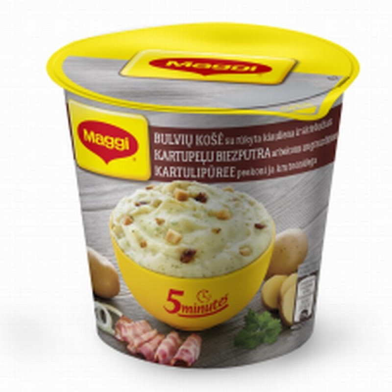 Maggi kartupeļu biezp. ar bekonu un grauzdiņ 53g