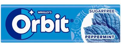 Košļājamā gumija Orbit Peppermint stickpack 10gb 1/30 (12.04.27) Polija