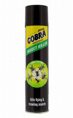 Kukaiņu inde Cobra kombinēta melna 400ml 1/12 (21.04.29) Beļģija