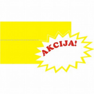 Etiķetes kartona ZVAIGZNE AKCIJA! 20gb dažādas krāsas