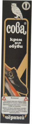 Apavu krēms Pūce melns 50ml (11.07.30)