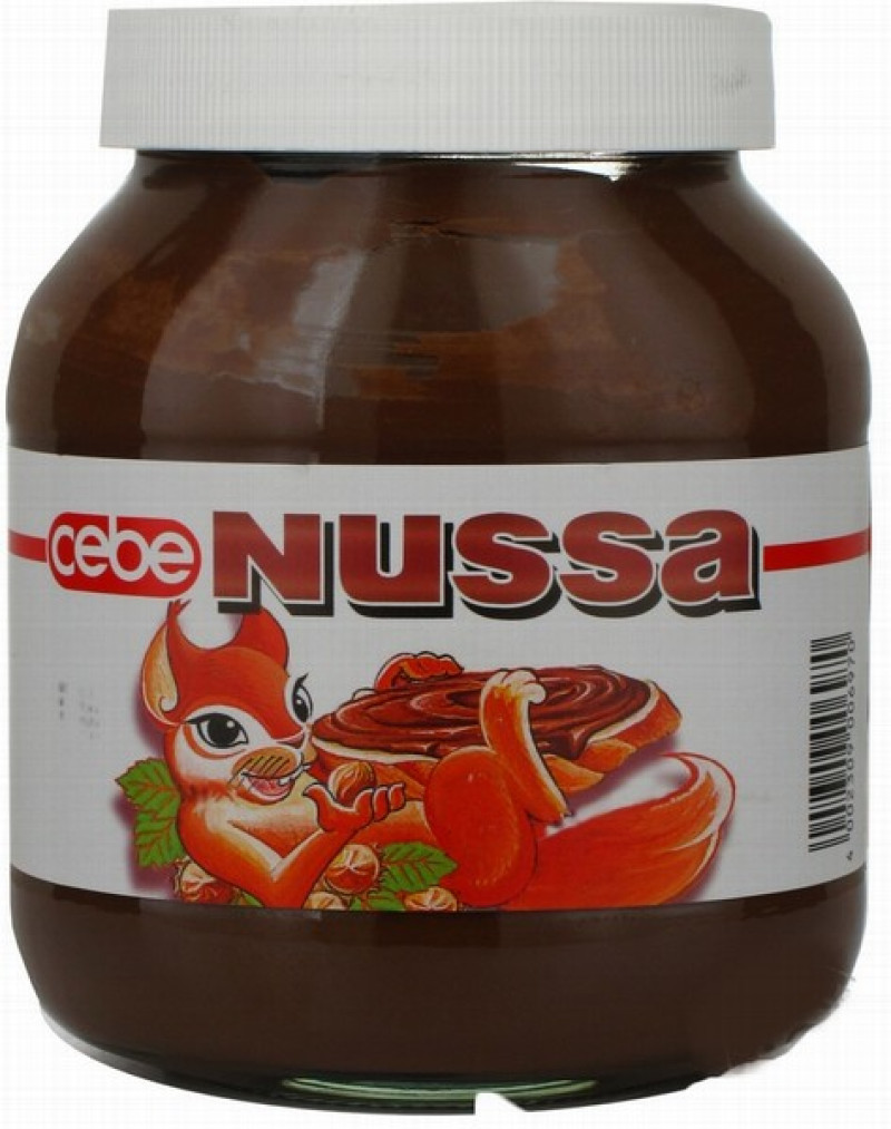 Šokolādes krēms Nussa 750g (18.02.27)Vācija