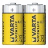 Baterijas Varta R14P Superlife 1*2gb (cena par iepak.)  1/24