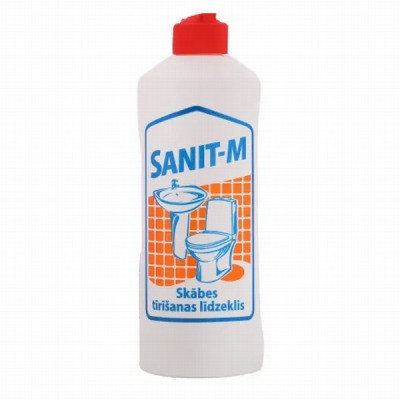 Tualetes tīrīšanas līdzeklis Sanit-M 500ml 1/15 (23.10.27) Igaunija