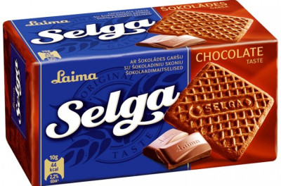 Cepumi Selga ar šokolādes garšu 180g (15.04.27) Latvija LABA CENA