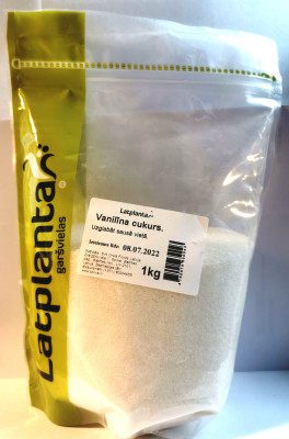 Vanilīna cukurs Latplanta 1kg (16.03.28) Latvija