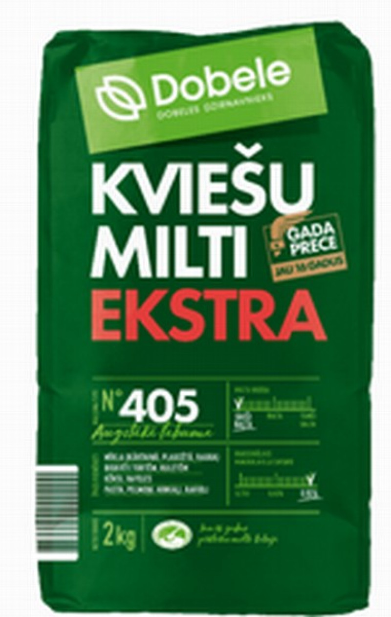 Milti Dobeles kviešu augstākā labuma 2kg (06.09.27) Latvija