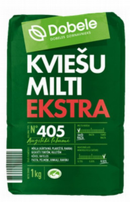 Milti Dobeles kviešu augstākā labuma 1kg (06.08.27) Latvija