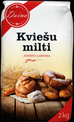 Milti Daina 2kg augstākā labuma 1/6 (27.08.27)  Latvija