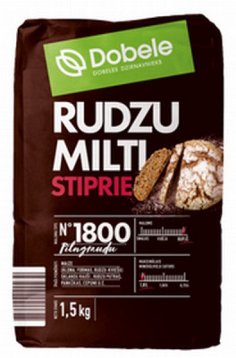 Milti Dobeles rudzu stiprie 1.5kg (15.02.27) Latvija
