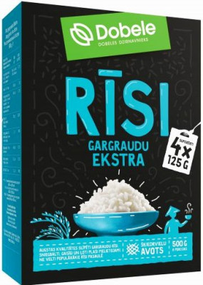 Rīsi gargraudu 4*125g Dobele 1/14 (23.03.27) Latvija