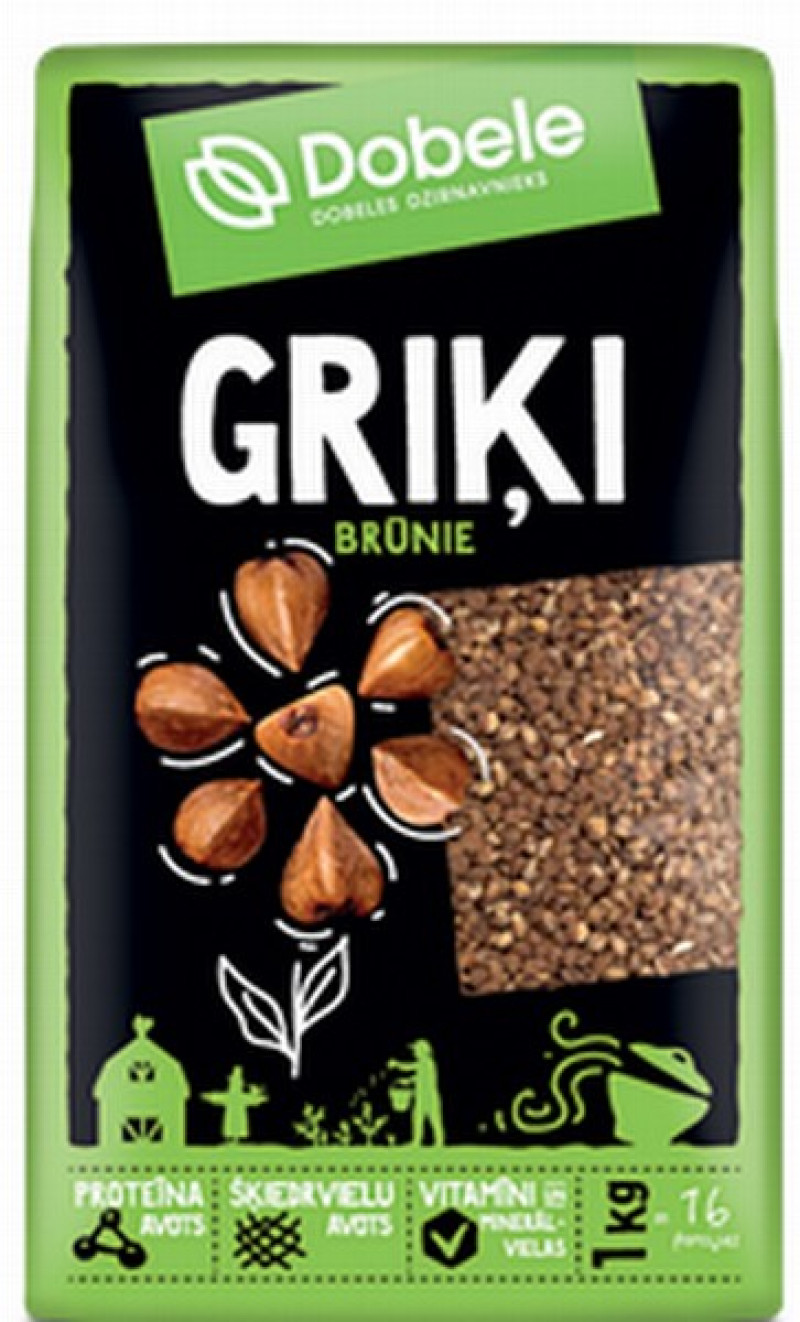 Griķi 1kg Dobele 1/14 (08.07.27) Latvija