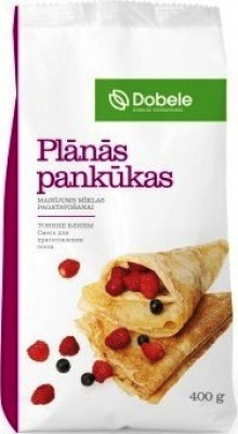 Sausais maisījums plānās pankūkas 400g Dobeles Dzirnavnieks 1/12 (06.07.27) Latvija 