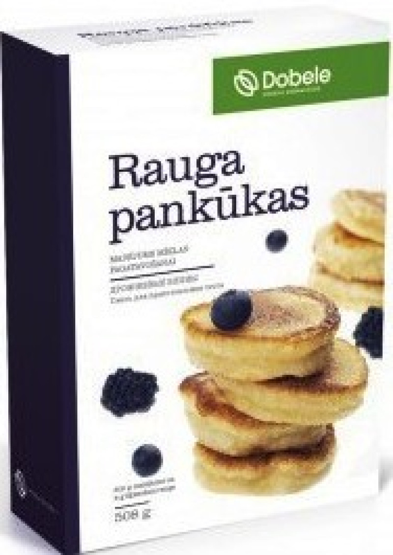 Sausais maisījums rauga pankūkas 500g Dobeles Dzirnavnieks 1/14 (26.06.27) Latvija