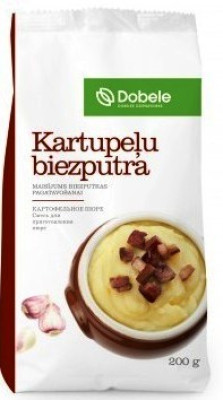 Sausais maisījums kartupeļu biezputra 200g Dobeles Dzirnavnieks 1/12 (15.07.27) Latvija  LABA CENA