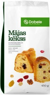 Sausais maisījums mājas kekss 450g Dobeles Dzirnavnieks 1/12 (20.04.27) Latvija 