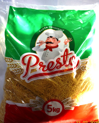Makaroni Presto nūdeles 5kg(15.12.27)Latvija
