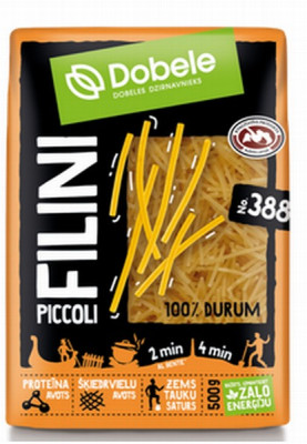 Makaroni Dobele nūdeles 500g 1/14 (04.01.29) Latvija LABA CENA!