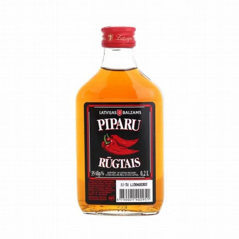 Piparu Rūgtais 0,2L 35% Latvija