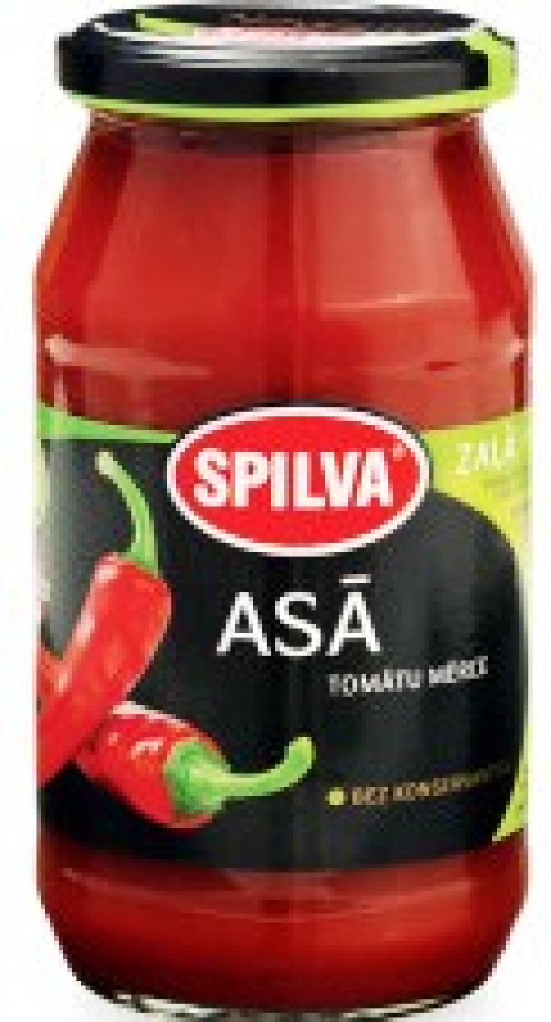 Spilva tomātu mērce asā 530g (04.08.28) Latvija