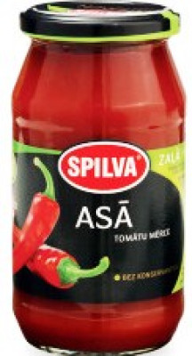Spilva tomātu mērce asā 530g (04.08.28) Latvija