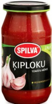 Tomātu mērce Spilva ķiploku 510g 1/6 (11.09.2027) Latvija